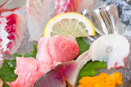 Popular natural sashimi